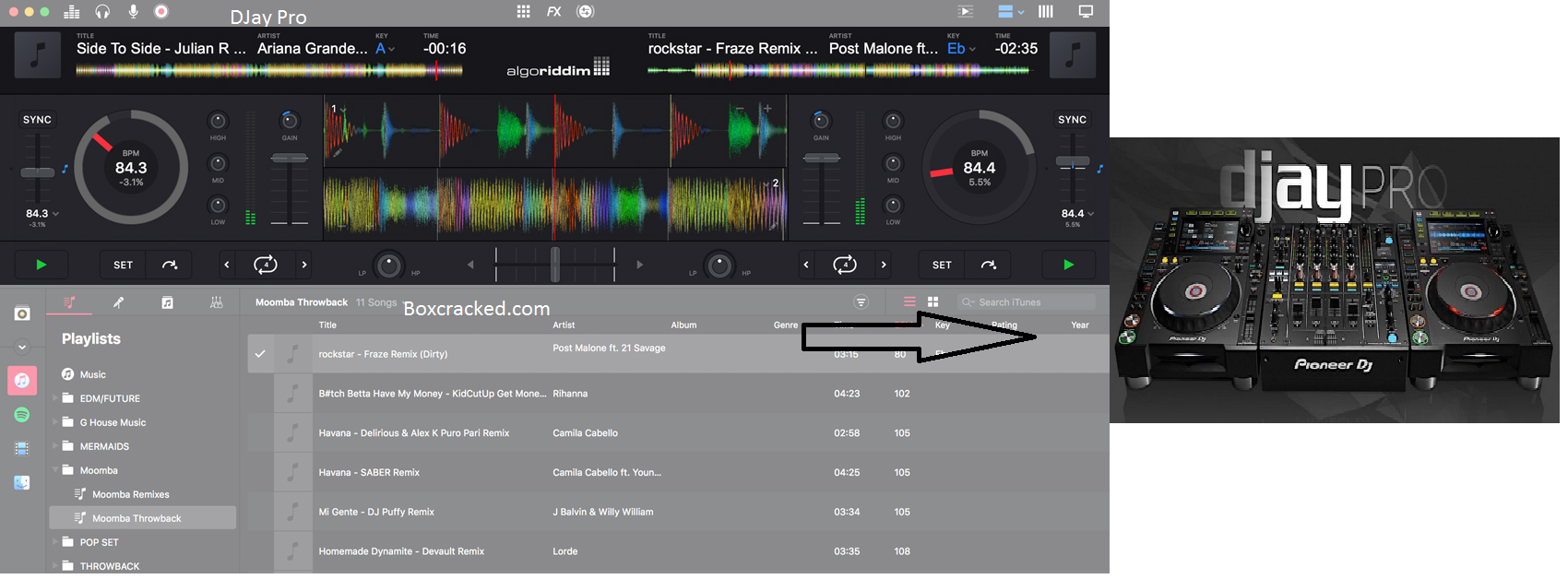 algoriddim djay pro free download for pc