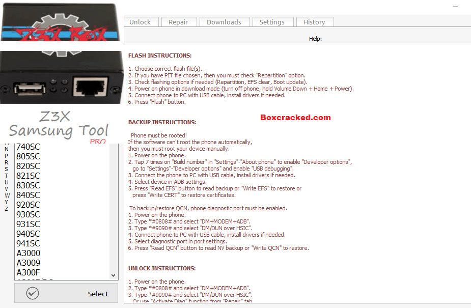 Z3X Samsung Tool Pro Crack