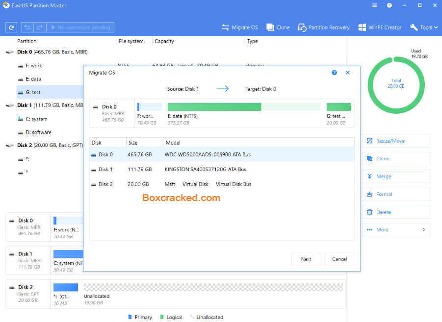 easeus partition master pro