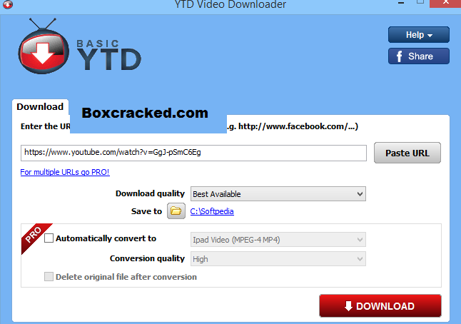 YTD Video Downloader Crack