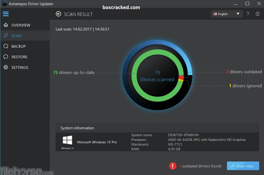 Ashampoo Driver Updater crack