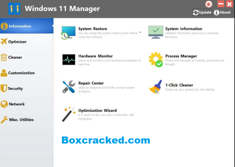 Windows 11 Manager 1.3.3 for mac download